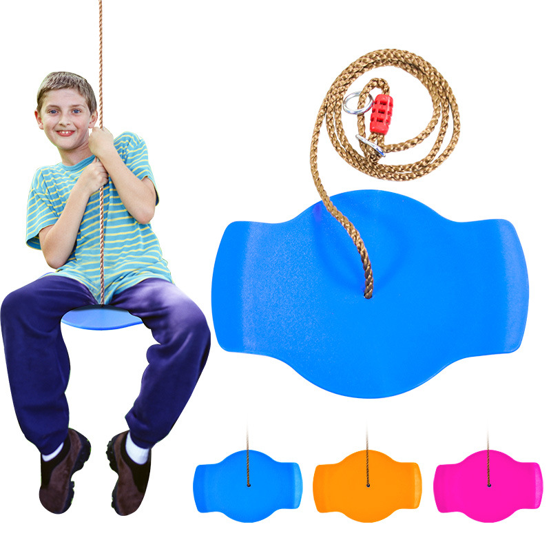 Children's swing small swing single outdoor indoor hanging plate plastic Butterfly Swing Swing