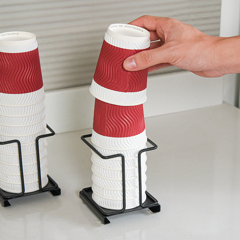 クロスボーダー商用カウンター使い捨てカップホルダーコーヒーミルクティーショップカップホルダープラスチック紙コップホルダー卸売工場|undefined