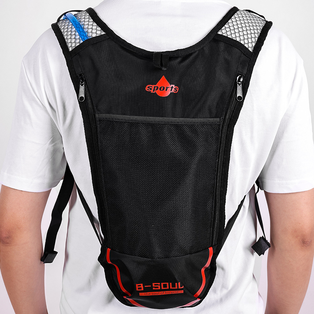 Bicycle Riding Backpack Water Bag Backpack Outdoor Backpack Breathable Travel Sports Bag Men's and Women's Bicycle Bag