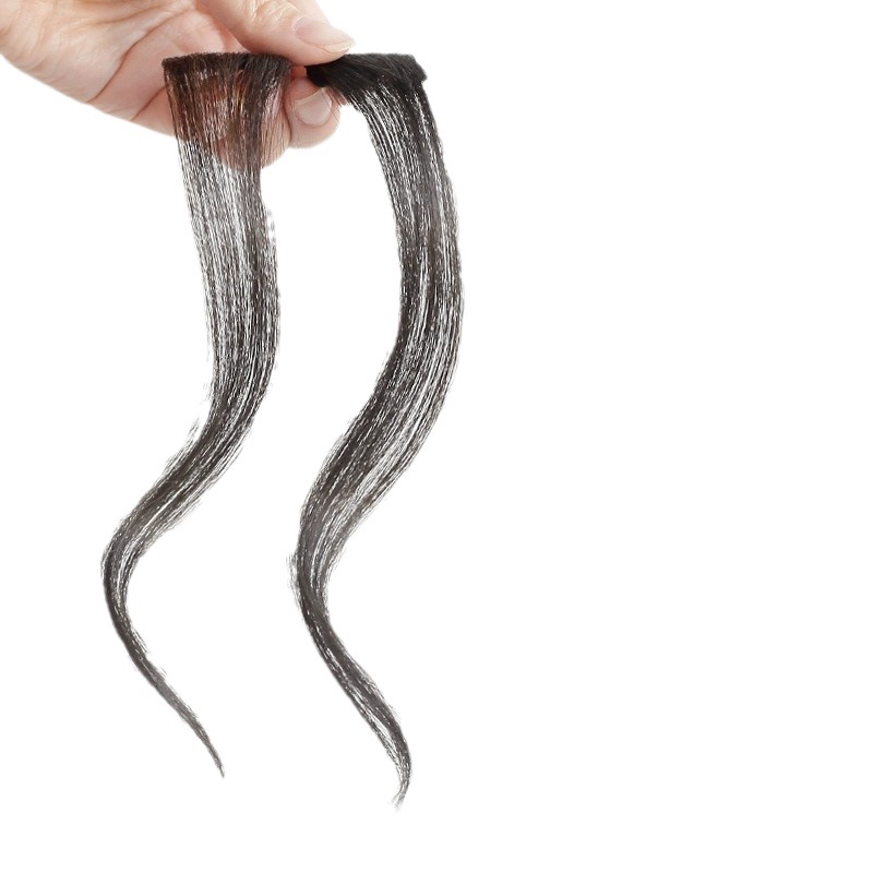 Longshu Bangs Wig Piece Women's Summer Mid-split Simulation Hair Fake Bangs Natural Front Net Red Fluttering Sea Eight-character Bangs