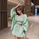 Sports Casual Suit New Women's Fashionable Vest Shorts Stylish Fashion Internet Popular Three-Piece Suit for Women