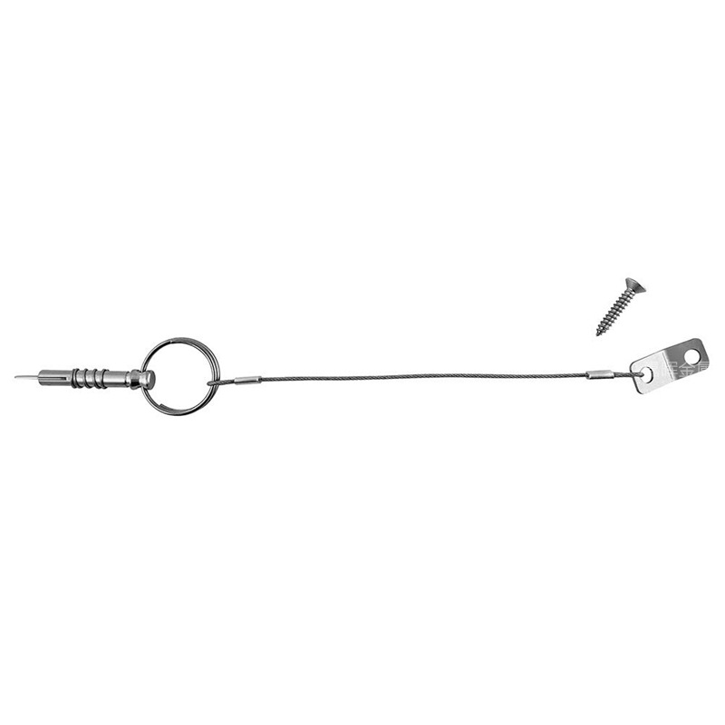 Quick release pin Bimini top pin, marine hardware wire rope quick release pin anti-lost awning hardware