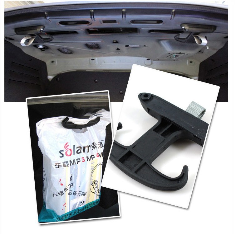 Cross-border trunk horn hook for Volkswagen new Sagittarius CC new Meiteng new Passat with screws without LOGO