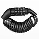 (can wear holes) black helmet lock
