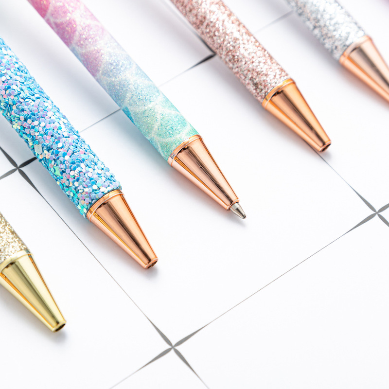 金粉はペンの新型の卸売りのアイデアの広告の贈り物のペンを押します。|undefined