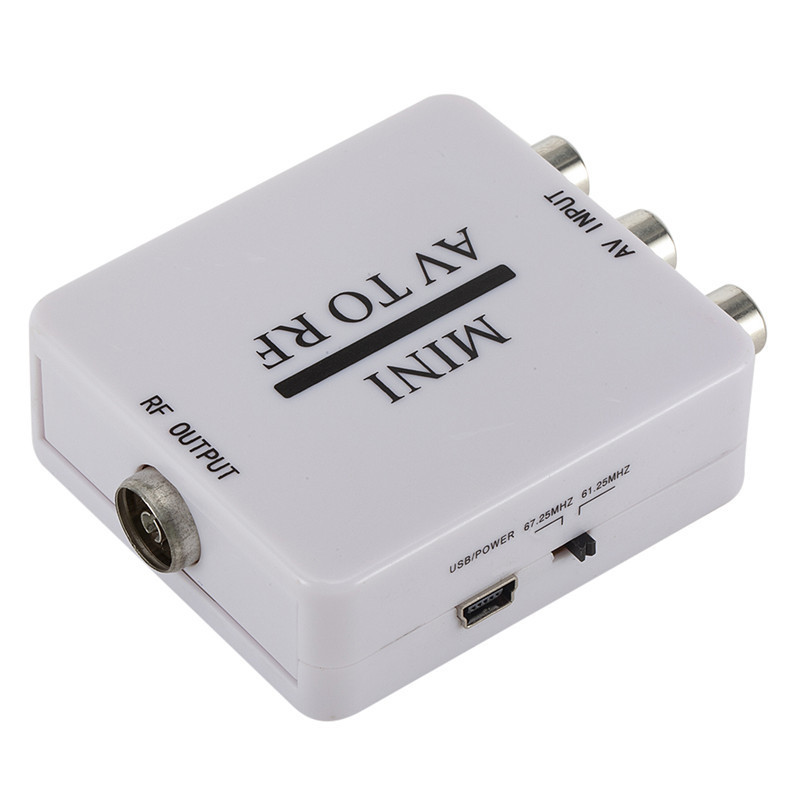 AV to RF Video Converter RF band 67.25Mhz61.25MhzAV to RF amplifier TV receiver