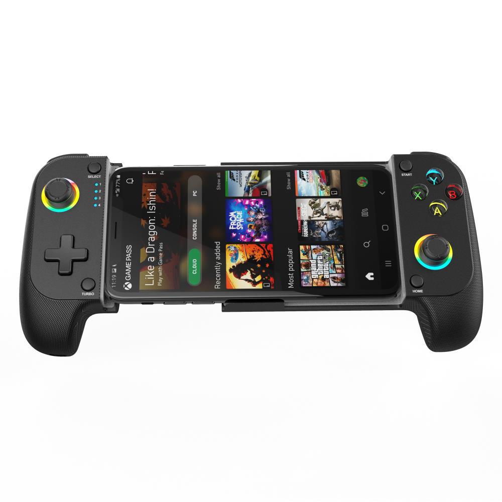 Switch multi-function Bluetooth wireless gamepad Android IOS double vibration 6-axis body sense continuous hair function handle