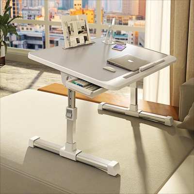 Bed Desk Dormitory Upper Bunk Small Table Foldable Mobile Lifting Computer Notebook Student Learning Lazy Floating Window