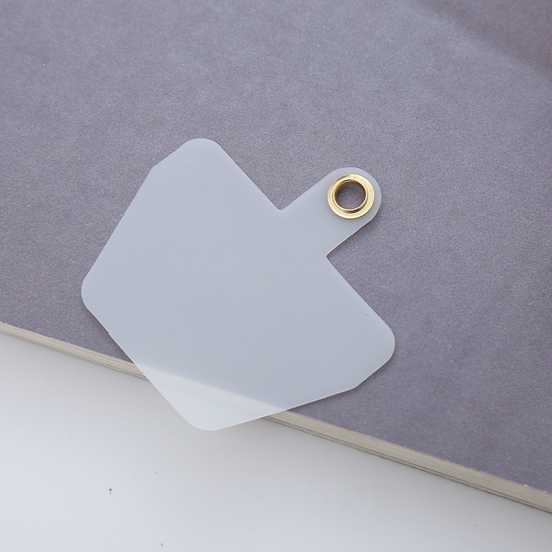 Factory spot mobile phone lanyard clip mobile phone case lanyard transparent patch lanyard clip wholesale