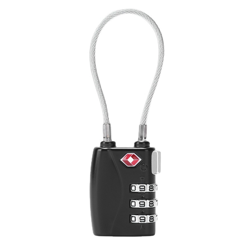 Yifeng Genuine TSA Customs Lock Small 3-digit Luggage Backpack Zipper Lock Padlock TSA719