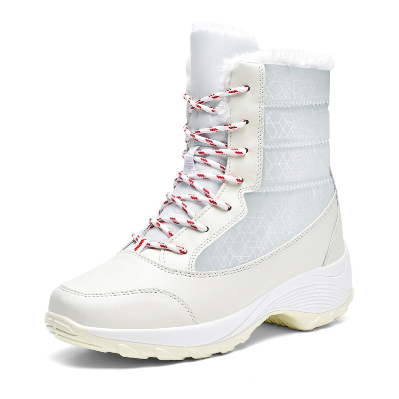 2023 new women's shoes snow boots women's high-top warm student shoes women's cotton-padded shoes boots fleece-lined shoes factory direct sales