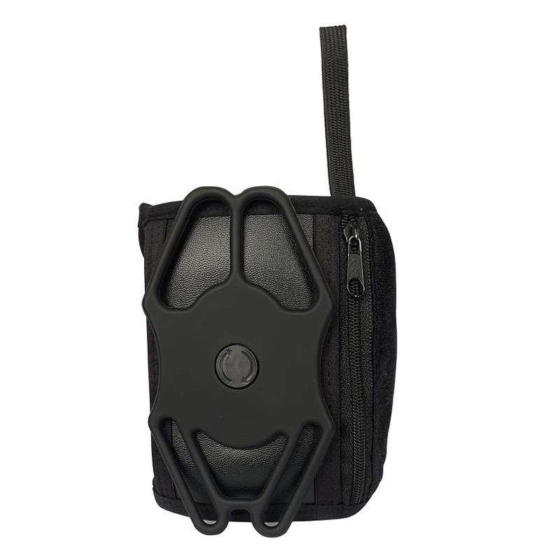 Cross-border E-Commerce New Explosions Rotating Wrist Bag Rotating Touch Screen Wrist Band Takeaway Mobile Phone Bag Rotating Armband