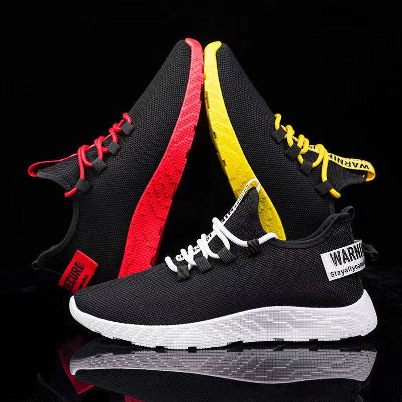 A generation of men's lace-up comfortable lightweight running shoes sneakers soft bottom Korean trend wholesale shoes