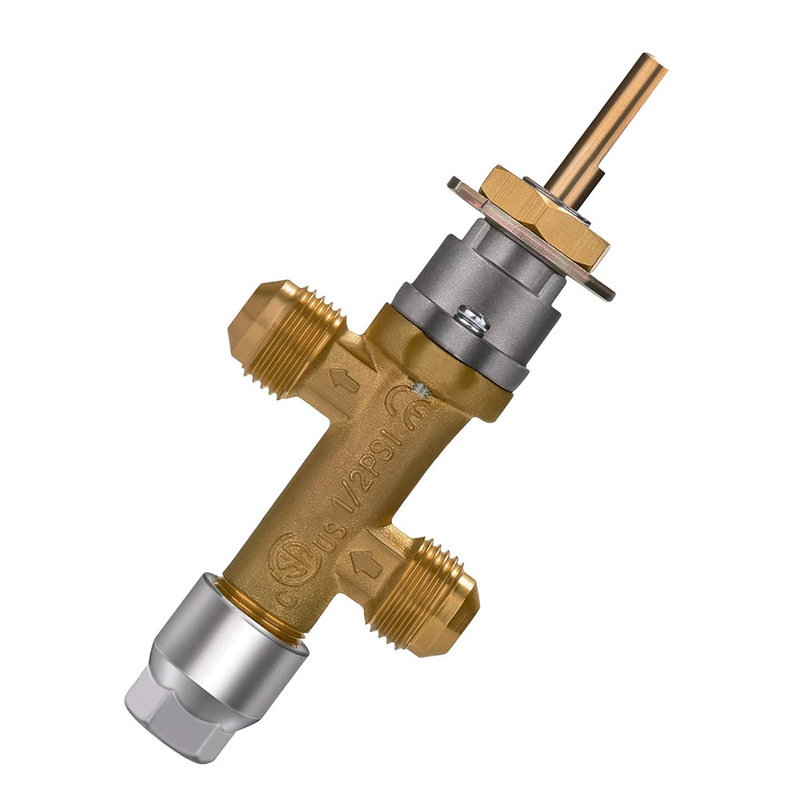 液体プロパンヒーターバルブアセンブリ暖炉修理遮断保護銅バルブガス漏れ検出消火|undefined