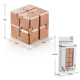 110 grams of infinite Rubik's Cube-gold [smooth] color box packaging