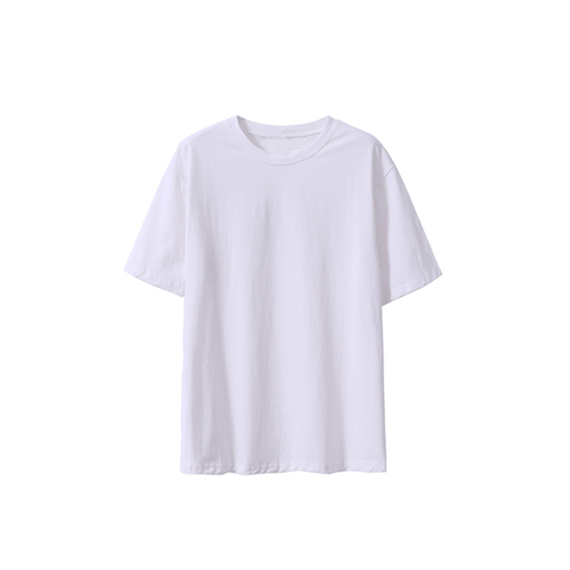 Short-sleeved Women's Summer 2023 New T-shirt Korean Style All-match Large Size Cotton Top Casual Half-sleeved T-shirt Trendy ins
