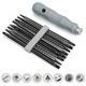 Screwdriver suit combination multifunctional YU triangle shaped household high hardness cross plum blossom strong magnetic screwdriver