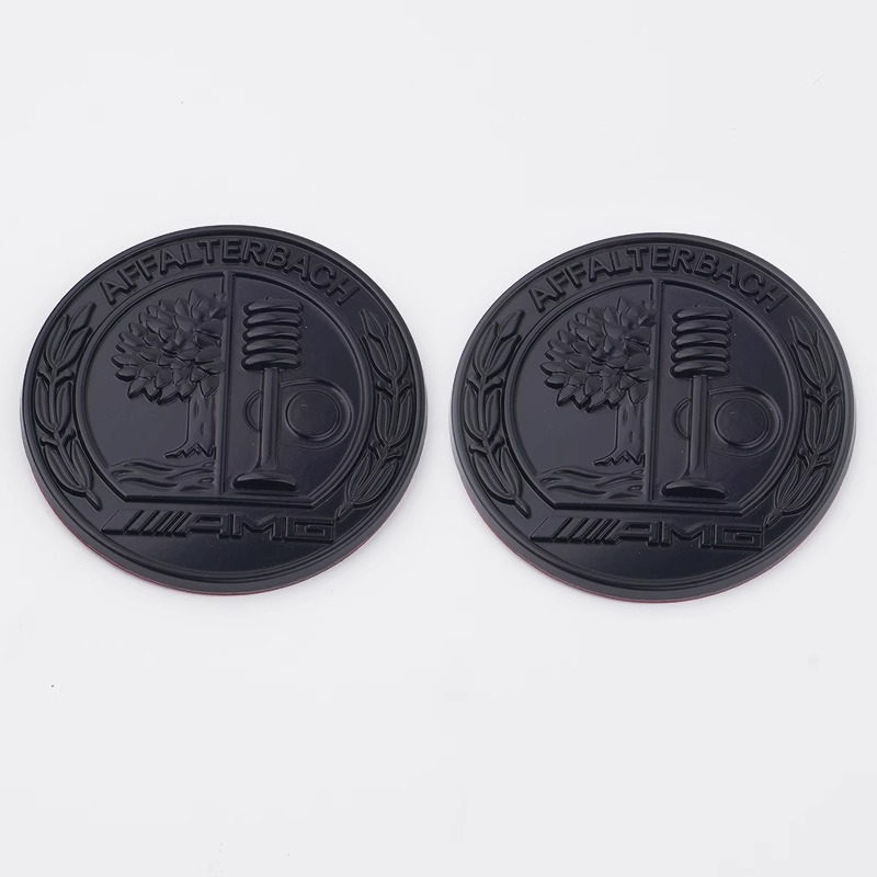 Suitable for Mercedes-Benz CLA GLC A- Class modified C- pillar AMG apple tree body side label E-Class Hood decoration label