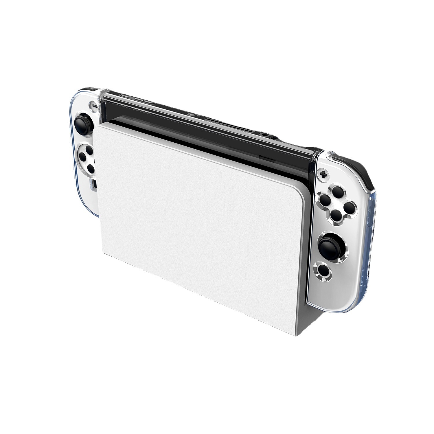 Factory Nintendo switch OLED host protective shell switch OLED crystal shell with bracket PC material