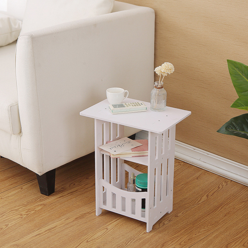 Simple Modern Bedside Corner Cabinet Mini Storage Small Cabinet Multi-function Storage Cabinet Bedroom Simple White Bedside Cabinet