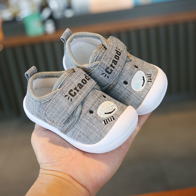 Spring and Autumn 0-2 Years Old 1 Call Shoes Baby Toddler Shoes Cloth Shoes Single Shoes Soft Sole Baby Shoes Children's Shoes for Boys and Girls