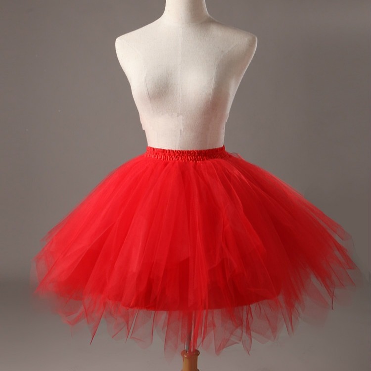 European and American Candy Color Multicolor Half-length Tutu Skirt Photo Studio Wedding Photography Half-length Short Skirt Colorful Ponder