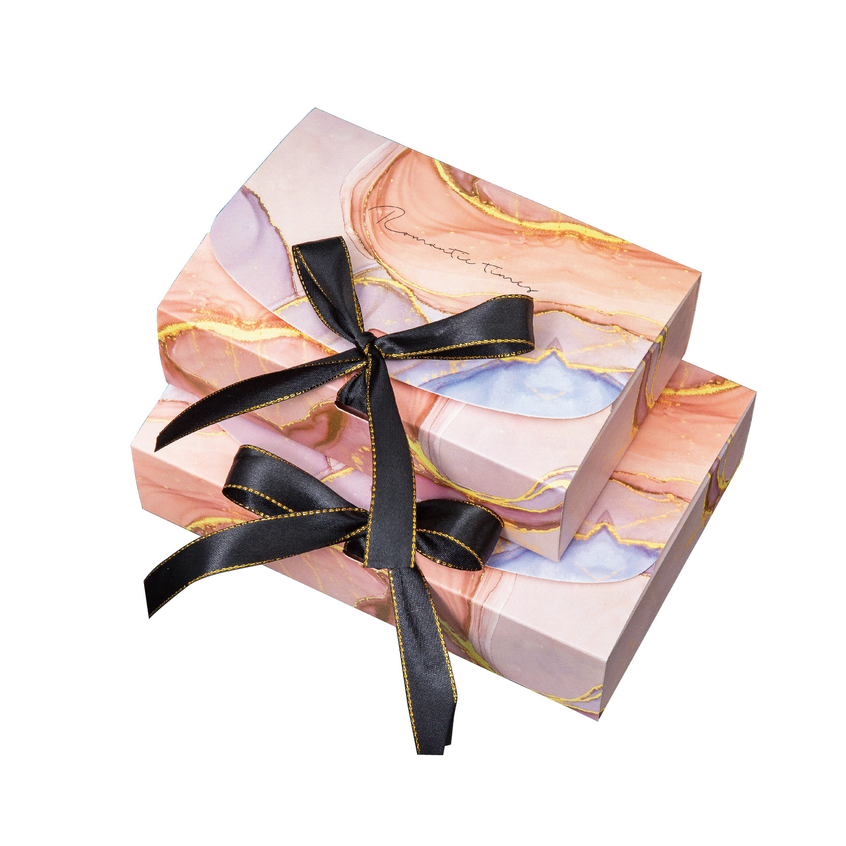 Spot Scarf Scarf Box Bra Underwear Socks Packaging Box Marble Pattern Gift Box Underwear Gift Box Empty Box