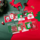 Cross-border hot selling Amazon Christmas ziplock bag self-adhesive cookie cow biscuit candy bag plastic bag