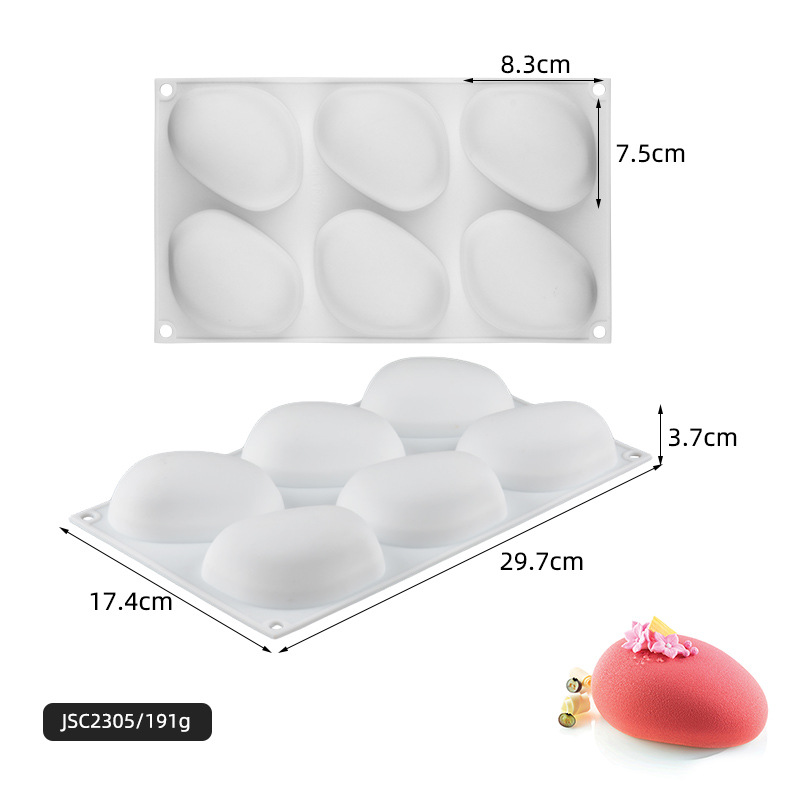 Good Time Cross-border Mousse Silicone Cake Mold Silicone Soap Mold Mold suit DIY Handmade Baking Mold Easy to Demold