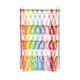 Wooden stick toy storage net pocket three-layer style 3: Color