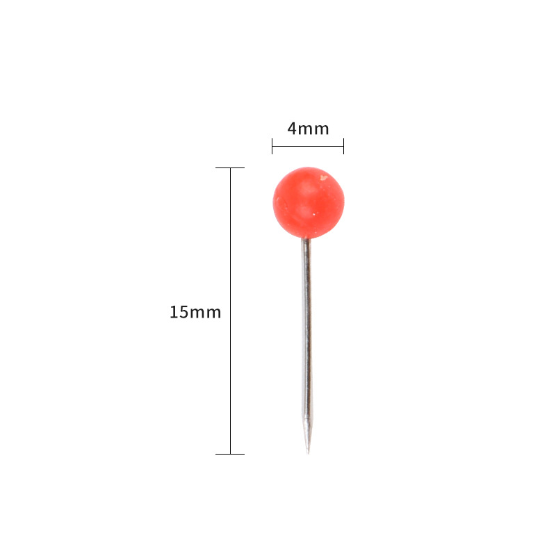 Pearl pin fishing spool fixed pin positioning Pin Pin Pin Pin head nail cross stitch water drop needle fishing gear needle