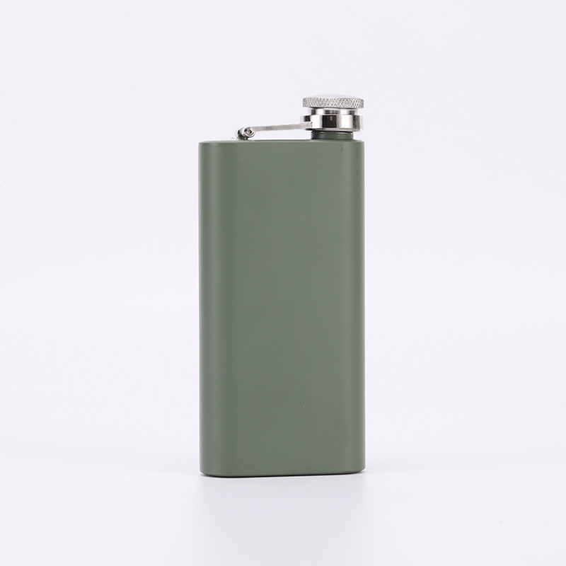 Stainless Steel Flap Bottle 304 Portable Flat Bottle Household Outdoor Portable Small Liquor Bottle Mini Wine Gifts
