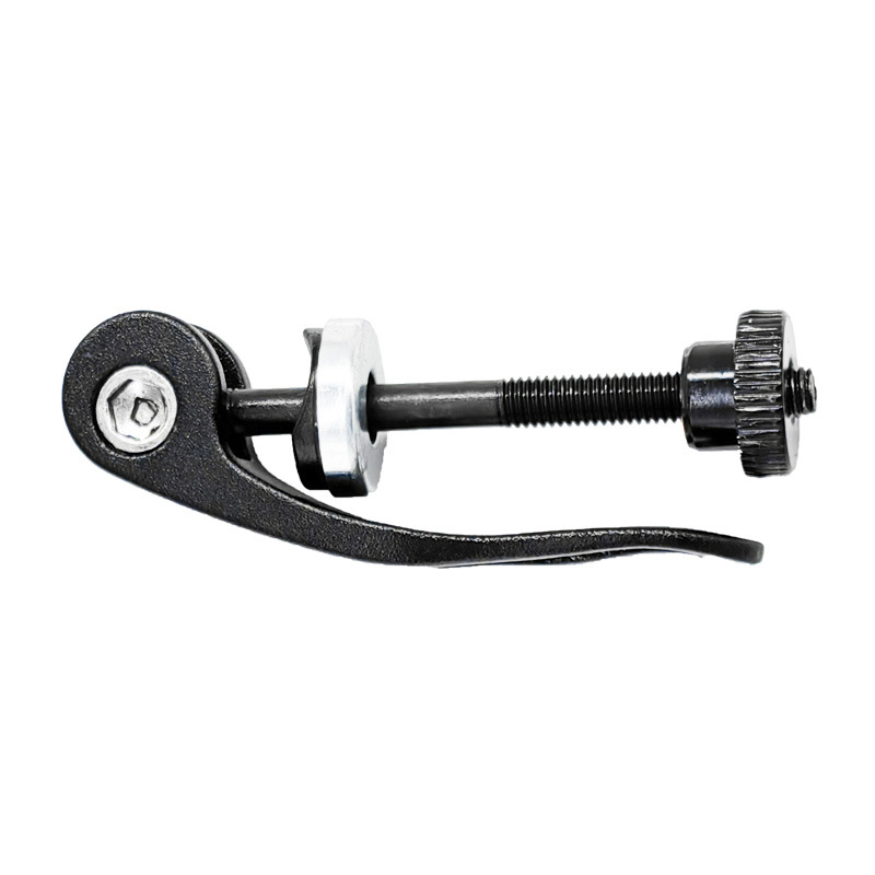 M5X60mm quick release screw bicycle seat clamp fixed screw aluminum alloy widened frosted handle quick release Rod