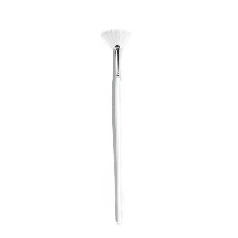Special face long rod fruit acid liquid brush acid Tool fan brush skin management spa fan-shaped fruit acid brush wooden handle