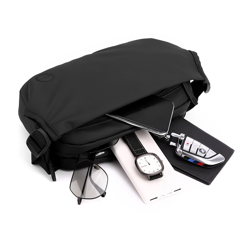 Wepower New Outdoor Men's Magnetic Buckle Shoulder Crossbody Bag Functional Crossbody Bag Waist Bag Multifunctional Chest Bag