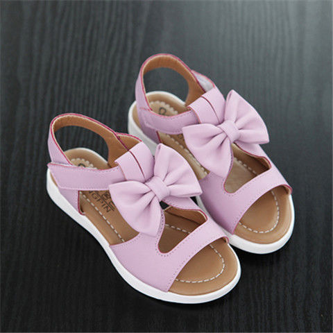 Children's shoes 2023 Summer girls' flat sandals children's summer hollow shoes beach shoes casual sandals