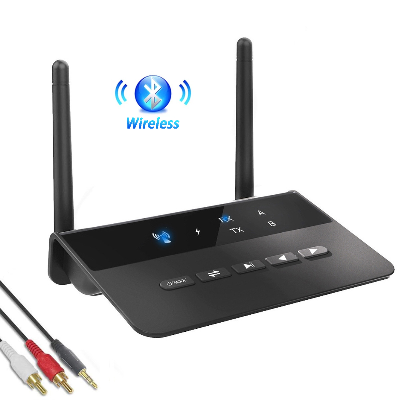 New CSR Bluetooth 5.0 adapter AUX/RCA Bluetooth receiver transmitter straight-through three-in-one