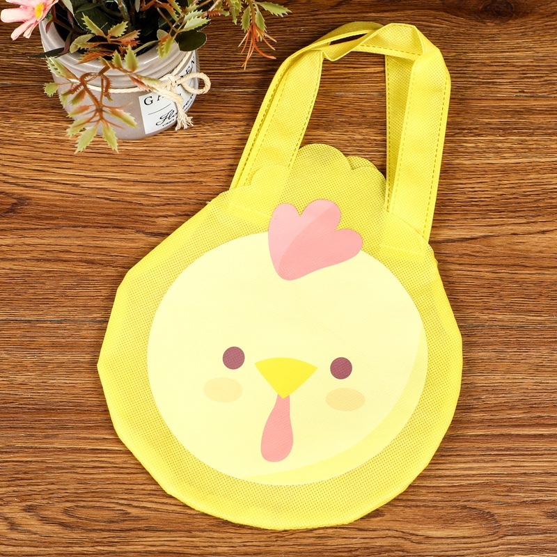 Three-dimensional Non-woven Bag Cosmetic Bag Tailor Bag Cartoon Hot Dyeing Non-woven Bag Printable LOGO
