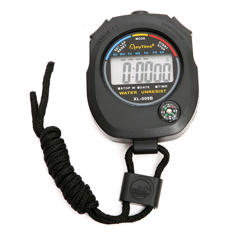 Stopwatch timer electronic stop watch two-way running watch referee sports fitness equipment waterproof electronic watch 009A