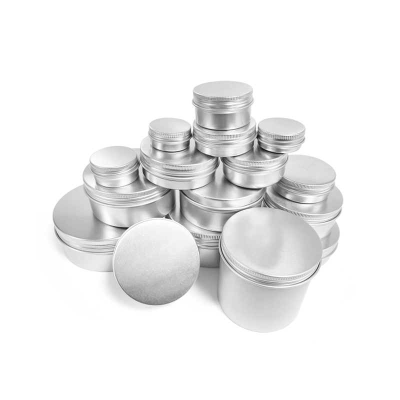化粧品アルミボックス5ml-250mlクリームワックスクリーム茶葉小缶紫草ペーストアルミ缶現物卸売り|undefined
