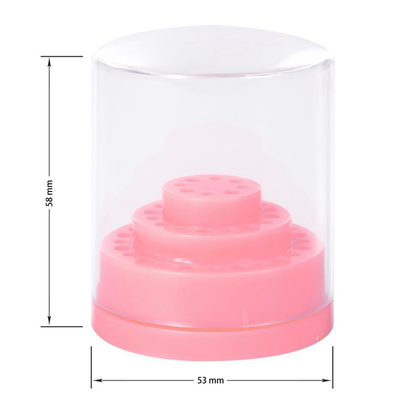 nadeco Nadiko manufacturers nail Sander pen storage box finishing polished nail pen 48 holes