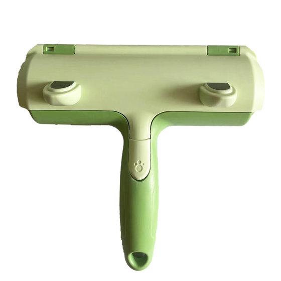 Frog Pet Sticker Roller Two-way Hair Removal Brush Cat and Dog Clothing Sofa Sticker Automatic Cleaning Wholesale