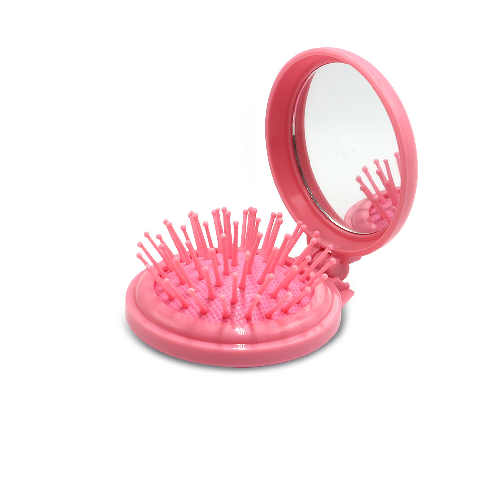 Mini Air Cushion Air Bag Comb Kidsren's Cute Mirror Comb Integrated Two-in-one diy Plastic Portable Wholesale