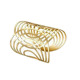 Gold Cutout Bracelet