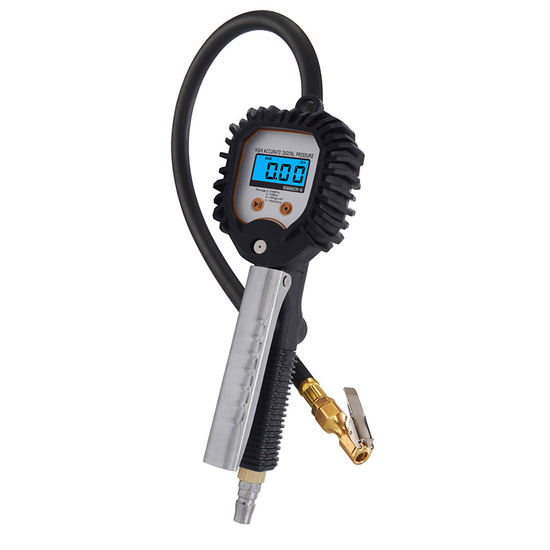 [Factory direct] tire inflation meter tire pressure gauge pressure gauge digital display automobile tire pressure gauge tire pressure gun
