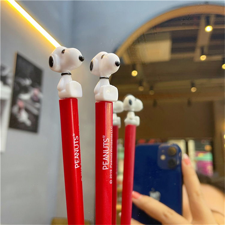 Japanese cartoon cute three-dimensional chopsticks Snoopy hot pot chopsticks non-slip household High-looking couple tableware