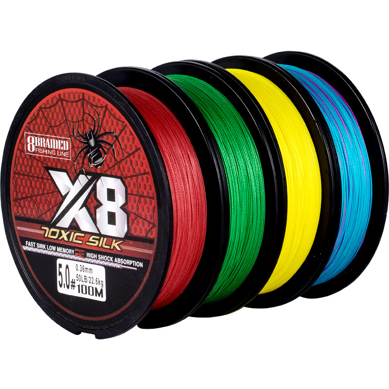 Conrad Luya PE Line 100 m Fishing Line Main Line 4 8 9 12 16 Hercules Braided Fishing Line