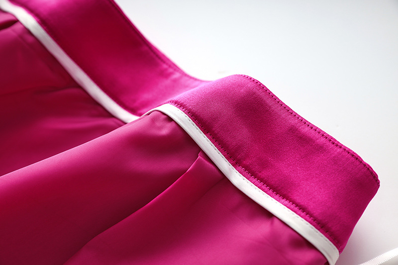 High-end French Retro Spring and Summer Sanding Bright Noodles Niche Design Suit Jacket Vest Skirt Three-piece Set_voghion.com