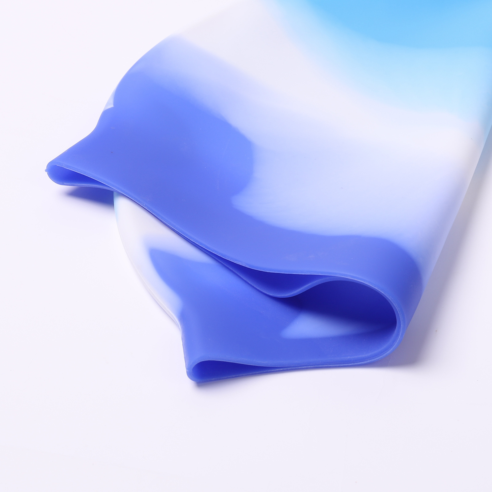 Factory wholesale adult silicone swimming cap color matching swimming high elastic non-slip head waterproof unisex New