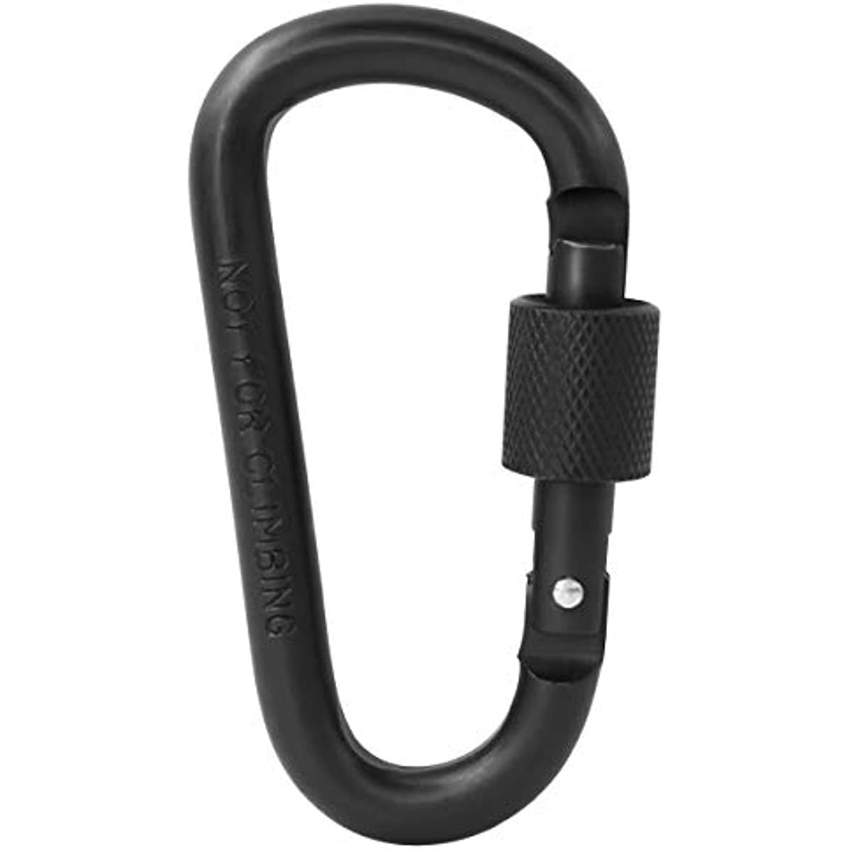 Outdoor Mountaineering Bold No.8 Mountaineering Buckle with Lock Aluminum Alloy D-type Spring Hanging Buckle high quality Water Bottle Buckle